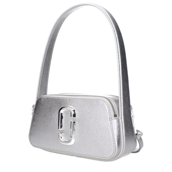 Marc Jacobs Gray Leather Shoulder Bags Marc Jacobs Gray Leather Shoulder Bags