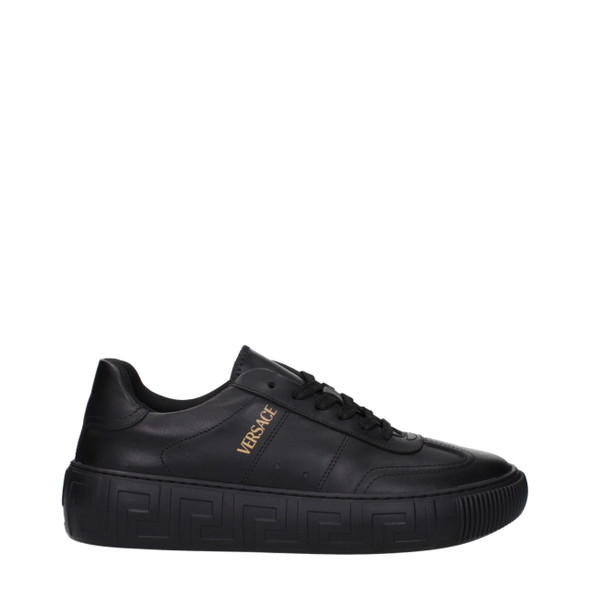 Black Leather Low Tops VE15201373061385BT Black Leather Low Tops VE15201373061385BT