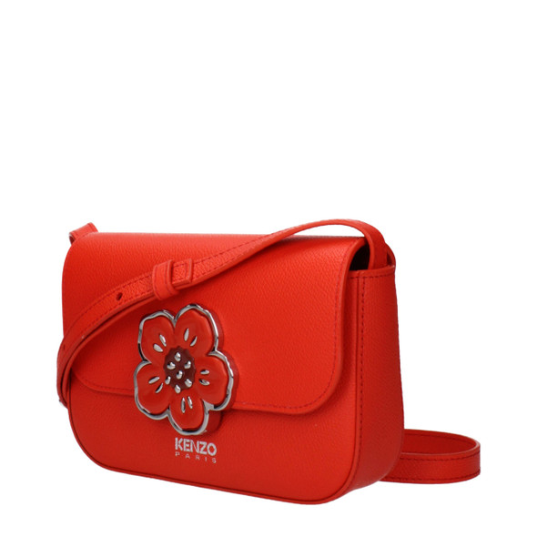 Kenzo Red Leather Crossbody Bags Kenzo Red Leather Crossbody Bags