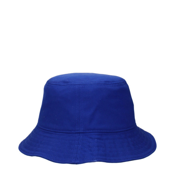 Burberry Blue Fabric Bucket Hats Burberry Blue Fabric Bucket Hats