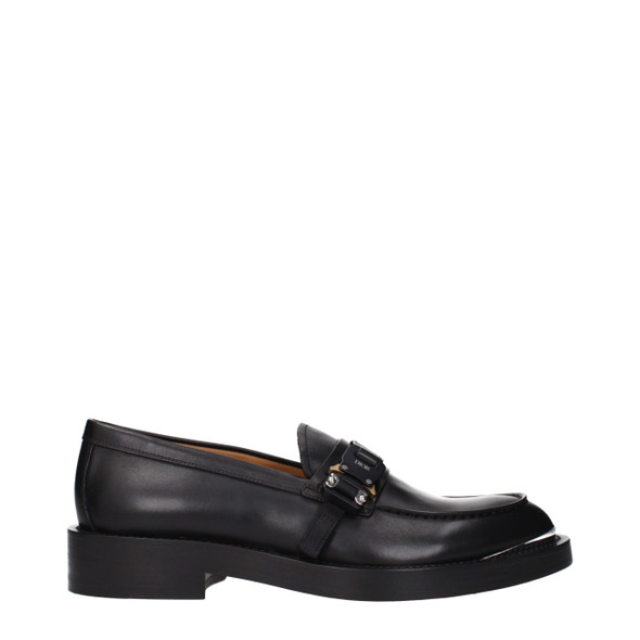 Christian Dior Black Leather Slip-On Loafers Christian Dior Black Leather Slip-On Loafers