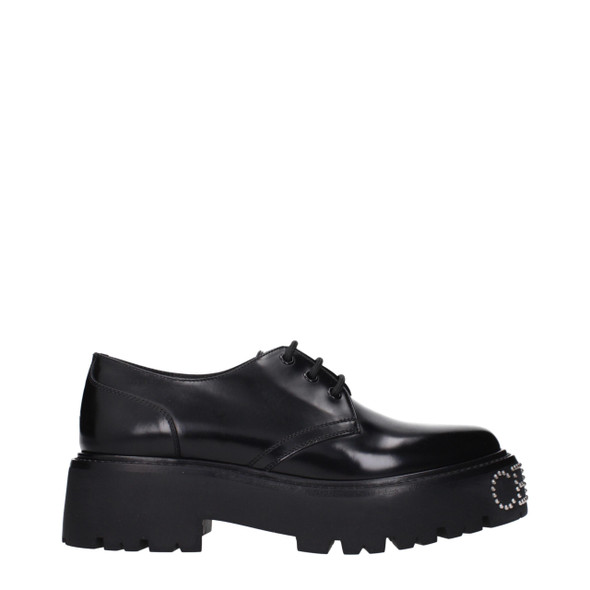 Celine Black Leather Oxfords And Derbies Celine Black Leather Oxfords And Derbies