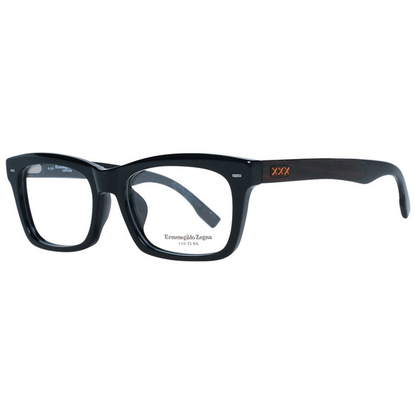 Ermenegildo Zegna Black Men Optical Frames ER-1038900 Ermenegildo Zegna Black Men Optical Frames ER-1038900