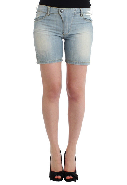 Beachwear Blue Denim City Casual Dress Shorts Beachwear Blue Denim City Casual Dress Shorts