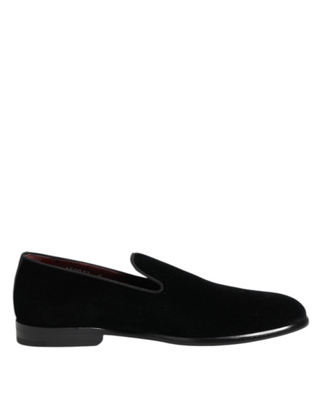 Black Velvet Loafers Formal Men Dress Shoes Black Velvet Loafers Formal Men Dress Shoes