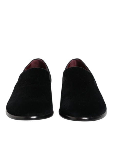 Black Velvet Loafers Formal Men Dress Shoes Black Velvet Loafers Formal Men Dress Shoes