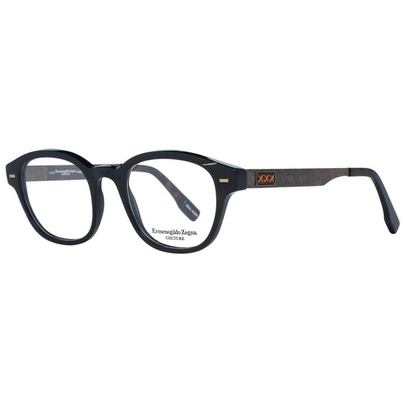 Ermenegildo Zegna Black Men Optical Frames ER-1038925 Ermenegildo Zegna Black Men Optical Frames ER-1038925