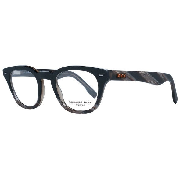 Ermenegildo Zegna Black Men Optical Frames ER-1038909 Ermenegildo Zegna Black Men Optical Frames ER-1038909