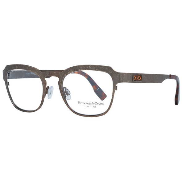 Ermenegildo Zegna Bronze Men Optical Frames ER-1038893 Ermenegildo Zegna Bronze Men Optical Frames ER-1038893