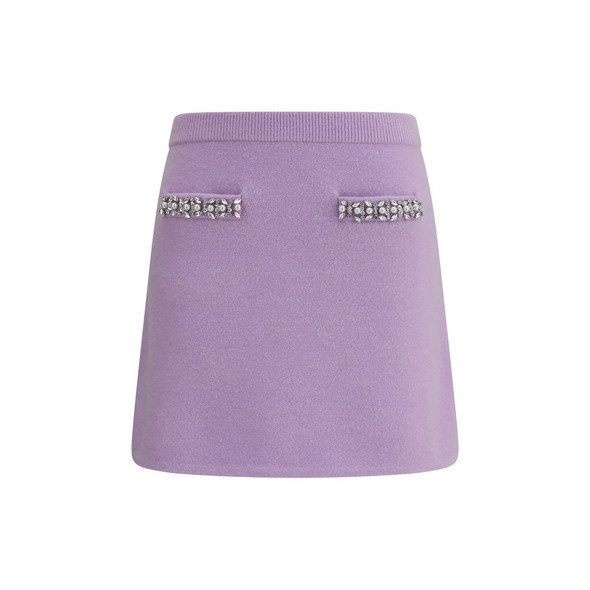 Self-Portrait Knit Miniskirt Self-Portrait Knit Miniskirt