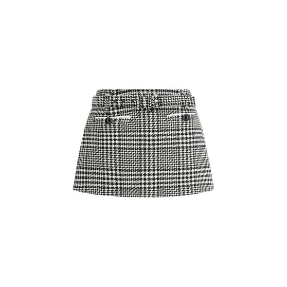 Self-Portrait Houndstooth wool Pants-skirt Self-Portrait Houndstooth wool Pants-skirt