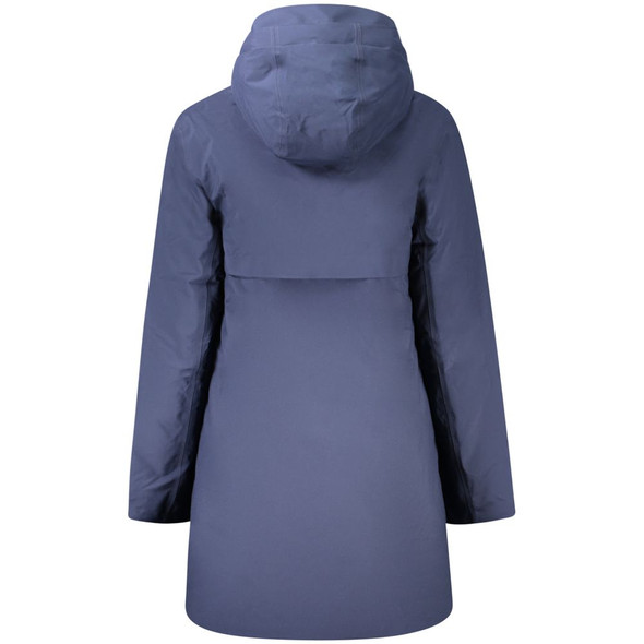 K-WAY Blue Polyester Jackets & Coat K-WAY Blue Polyester Jackets & Coat