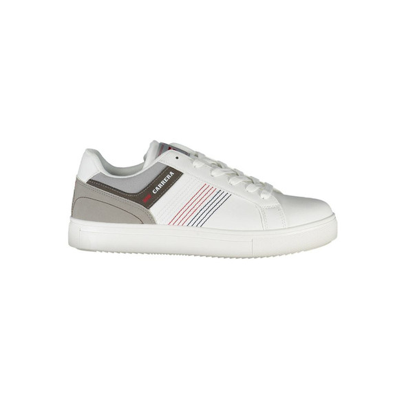 Carrera White Polyester Sneaker CA-21915 Carrera White Polyester Sneaker CA-21915