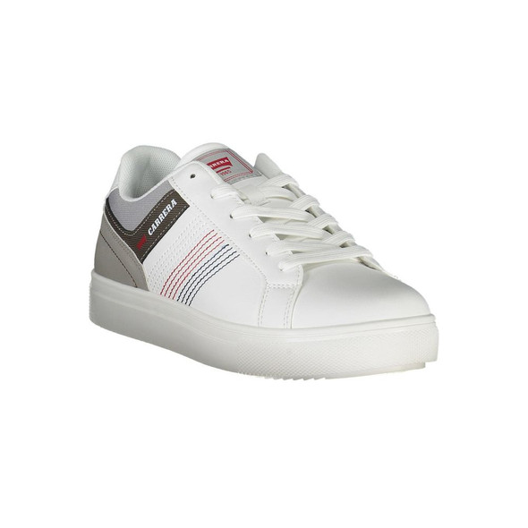 Carrera White Polyester Sneaker CA-21915 Carrera White Polyester Sneaker CA-21915