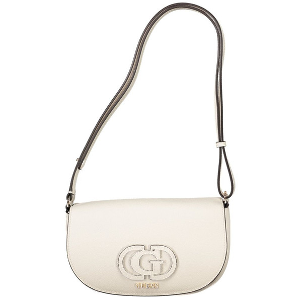 Guess Jeans White Polyethylene Women Handbag GU-39220 Guess Jeans White Polyethylene Women Handbag GU-39220