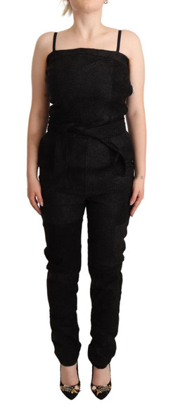 Black Spaghetti Strap Jumpsuit Dress Black Spaghetti Strap Jumpsuit Dress