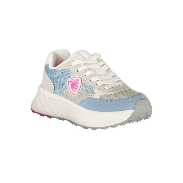 Blauer Blue Polyester Women Sneaker Blauer Blue Polyester Women Sneaker