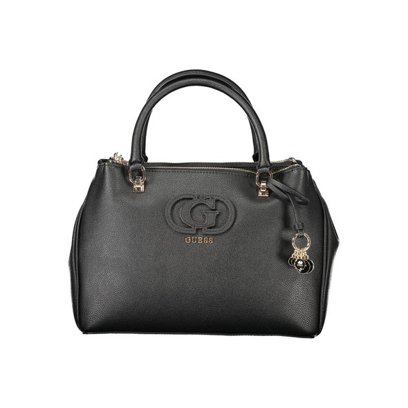 Guess Jeans Black Polyethylene Women Handbag GU-39270 Guess Jeans Black Polyethylene Women Handbag GU-39270