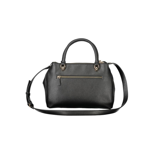 Black Polyethylene Women Handbag GU-39270 Black Polyethylene Women Handbag GU-39270