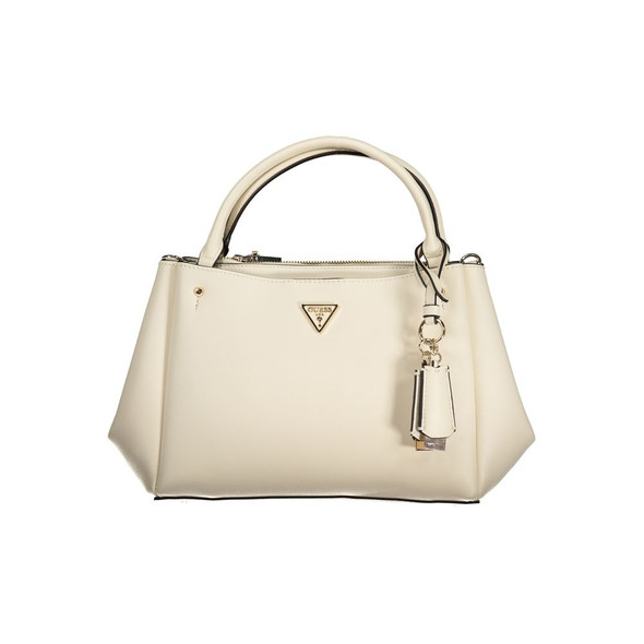 Guess Jeans White Polyethylene Women Handbag GU-39284 Guess Jeans White Polyethylene Women Handbag GU-39284
