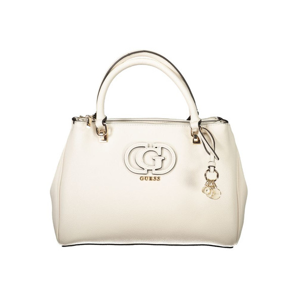 White Polyethylene Women Handbag GU-39289 White Polyethylene Women Handbag GU-39289
