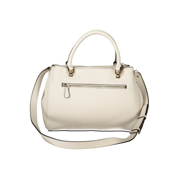 White Polyethylene Women Handbag GU-39289 White Polyethylene Women Handbag GU-39289