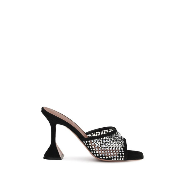 Amina Muaddi Lupita Crystal Sandals Amina Muaddi Lupita Crystal Sandals