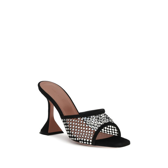 Amina Muaddi Lupita Crystal Sandals Amina Muaddi Lupita Crystal Sandals