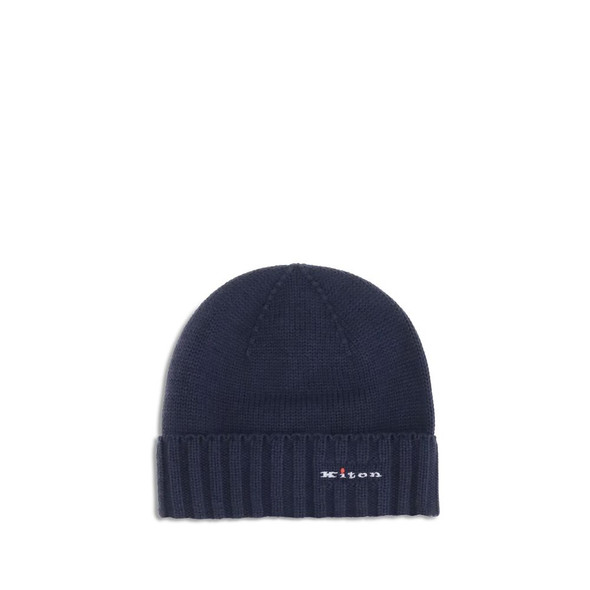 Kiton Wool beanie Hat KIUCPL006K0253H08000BLUBB Kiton Wool beanie Hat KIUCPL006K0253H08000BLUBB