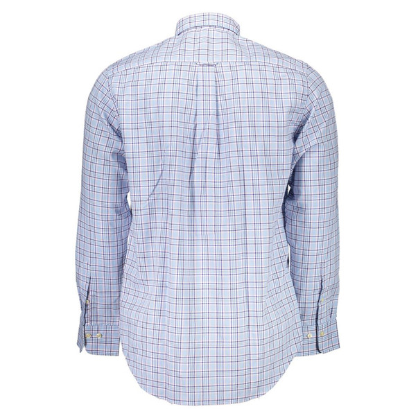 Gant Blue Cotton Shirt GA-4625 Gant Blue Cotton Shirt GA-4625