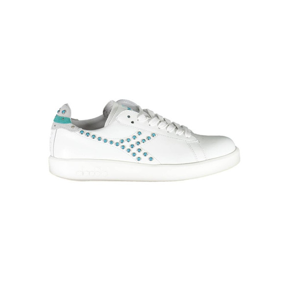 Diadora White Fabric Sneaker DI-4662 Diadora White Fabric Sneaker DI-4662