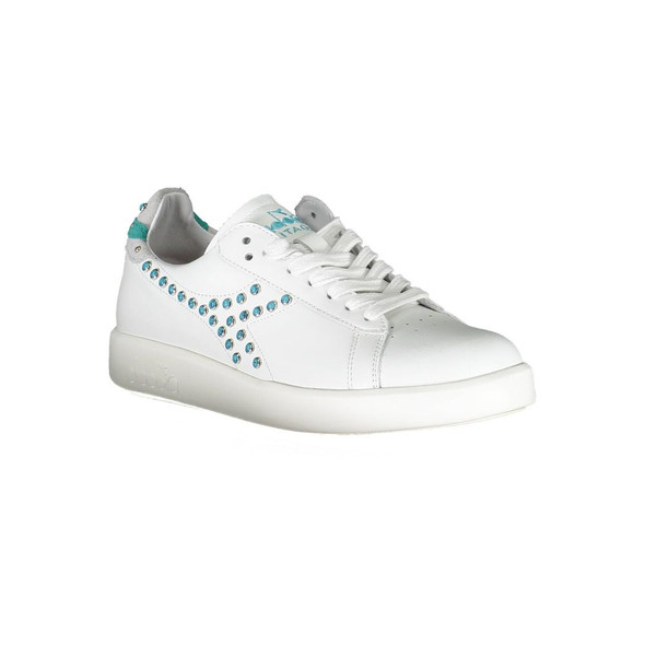Diadora White Fabric Sneaker DI-4662 Diadora White Fabric Sneaker DI-4662