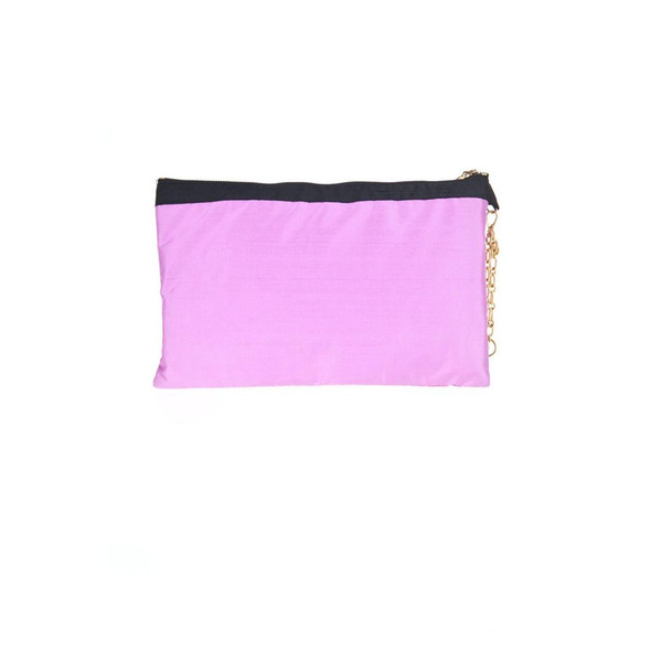 Patrizia Pepe Purple Silk Handbag Patrizia Pepe Purple Silk Handbag