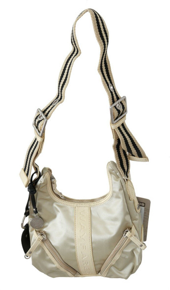 WAYFARER White Shoulder Crossbody Sling Fabric Purse WAYFARER White Shoulder Crossbody Sling Fabric Purse