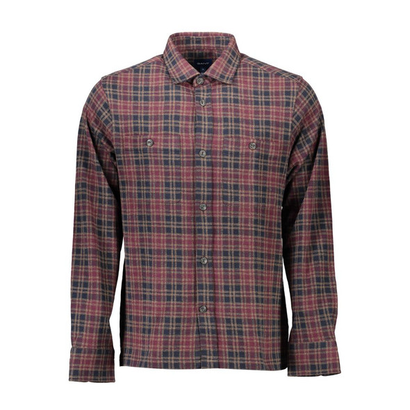 Gant Brown Cotton Shirt Gant Brown Cotton Shirt