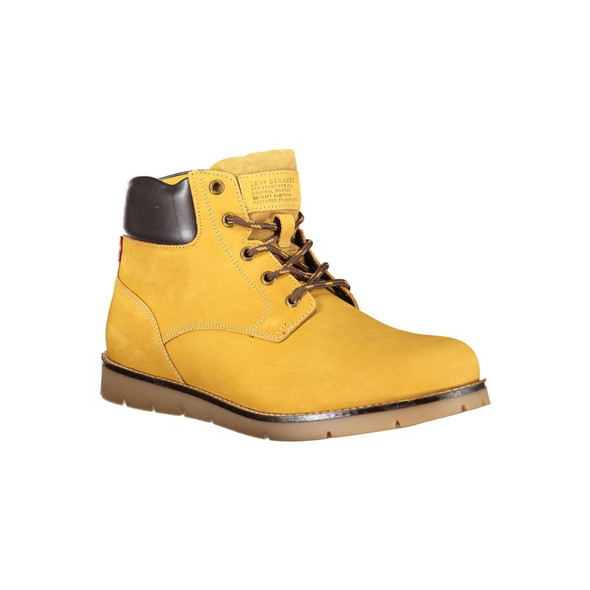 Levi's Yellow Polyester Boot Levi's Yellow Polyester Boot