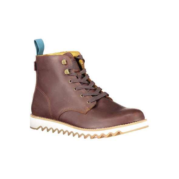 Levi's Brown Polyester Boot LE-9001 Levi's Brown Polyester Boot LE-9001