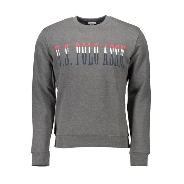 Gray Cotton Sweater US-9222 Gray Cotton Sweater US-9222