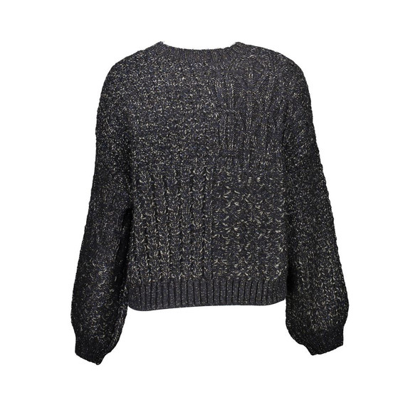 Black Polyester Sweater DE-9498 Black Polyester Sweater DE-9498