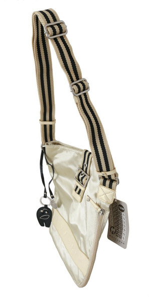 Beige Handbag Shoulder Tote Fabric Purse Beige Handbag Shoulder Tote Fabric Purse