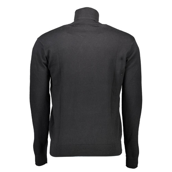 Black Cotton Sweater US-9829 Black Cotton Sweater US-9829
