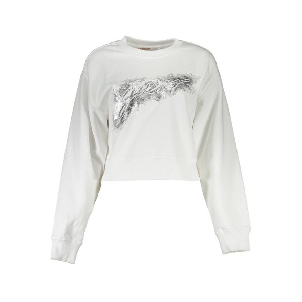 White Cotton Sweater GU-10208 White Cotton Sweater GU-10208