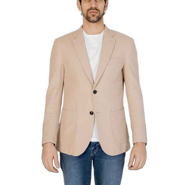 Beige Cotton Blazer LI13442600127RO Beige Cotton Blazer LI13442600127RO