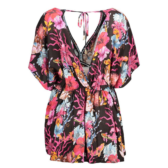 Desigual Black Cotton Dress Desigual Black Cotton Dress