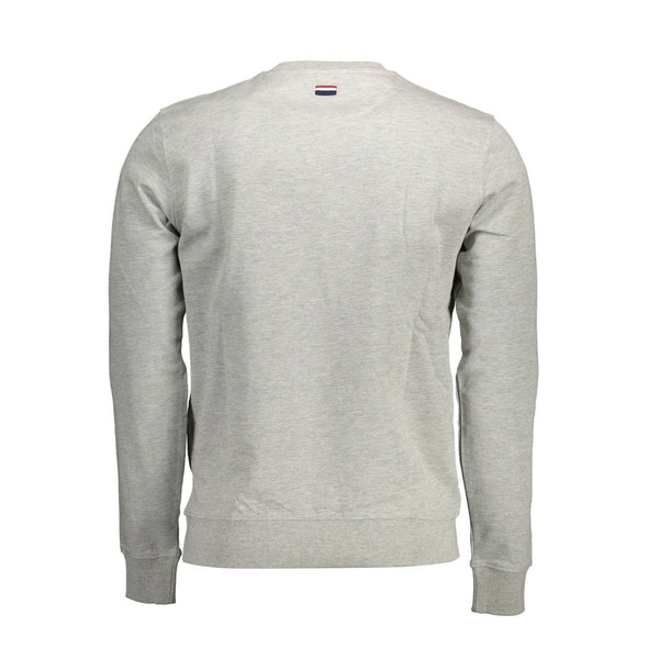 Gray Cotton Sweater US-12702 Gray Cotton Sweater US-12702