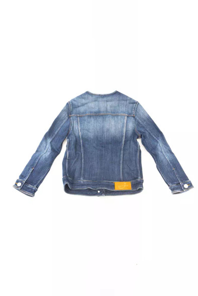 Blue Cotton Women Jacket Blue Cotton Women Jacket