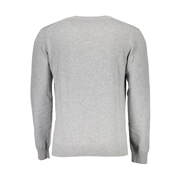 Harmont & Blaine Gray Wool Sweater HA-14206 Harmont & Blaine Gray Wool Sweater HA-14206