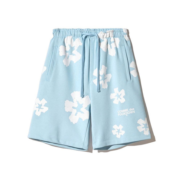 Comme Des Fuckdown Blue Cotton Short CO-15823 Comme Des Fuckdown Blue Cotton Short CO-15823