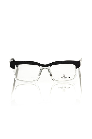 Frankie Morello Black Acetate Unisex Frame Frankie Morello Black Acetate Unisex Frame