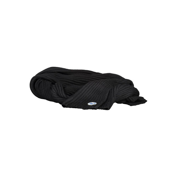 North Sails Black Cotton Scarf NO-16323 North Sails Black Cotton Scarf NO-16323